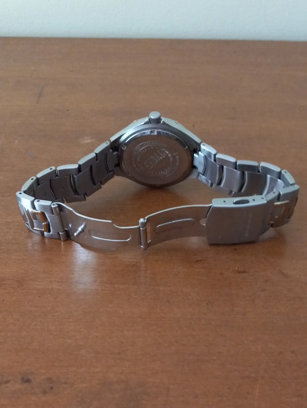 GUESS Waterpro Two-Tone Silver and Gold Men’s Bracelet Watch